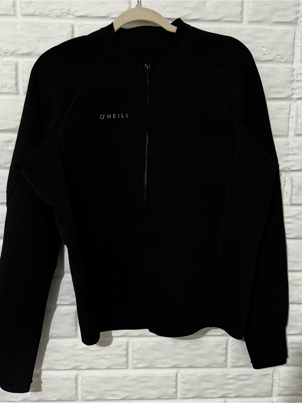 O'Neill Neoprene Reactor2 1.5mm Front Zip Jacket Men’s 2XL Black NWOT